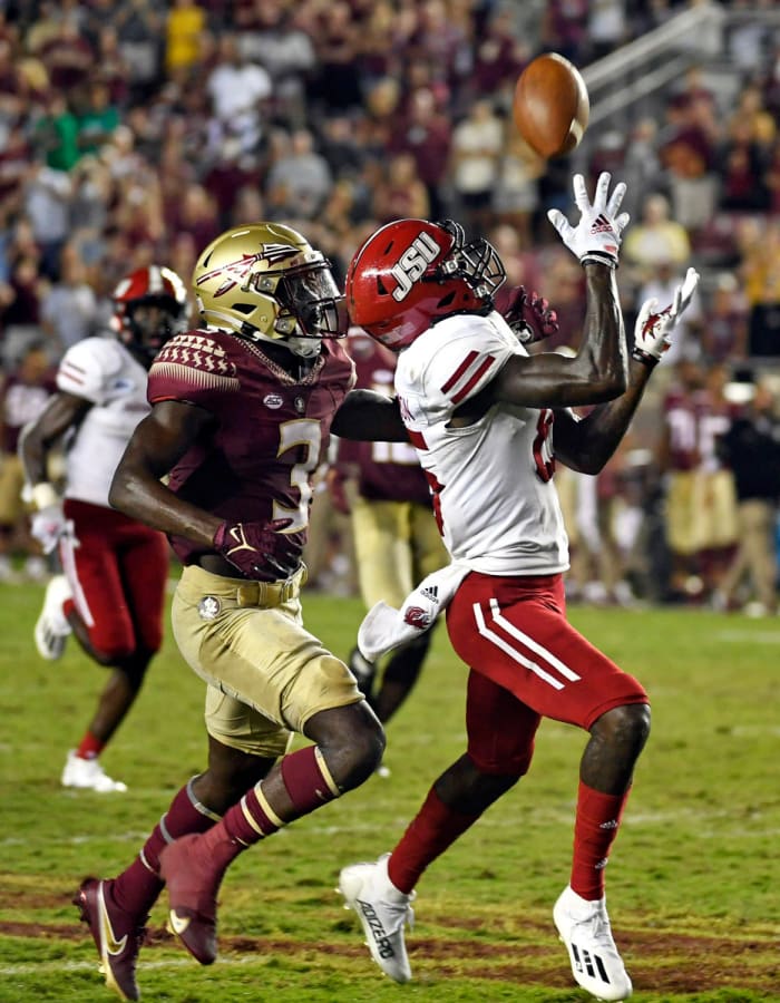 How did the 59-yard-game-winning reception even happen to Florida State?